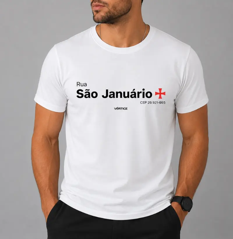 T-shirt - Rua São Januário