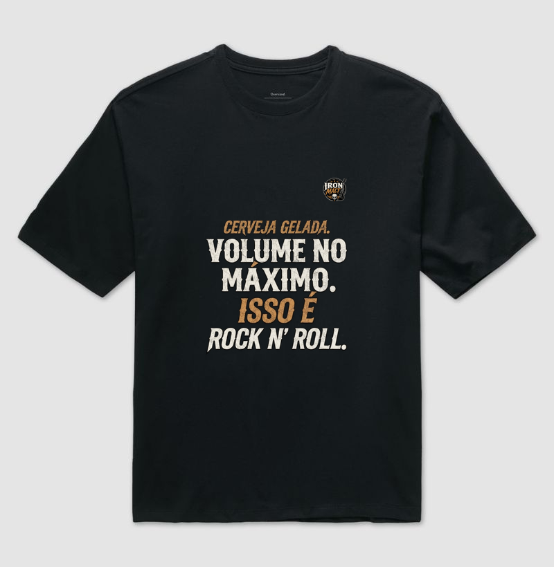 Cerveja gelada. Volume no máximo. Isso é rock n' roll