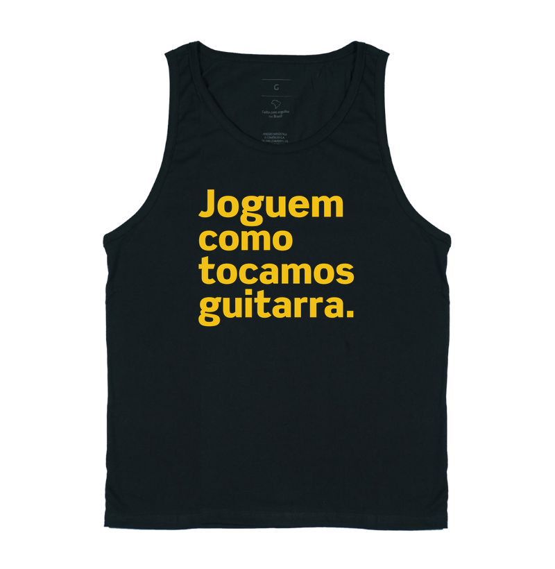 Joguem como tocamos guitarra.