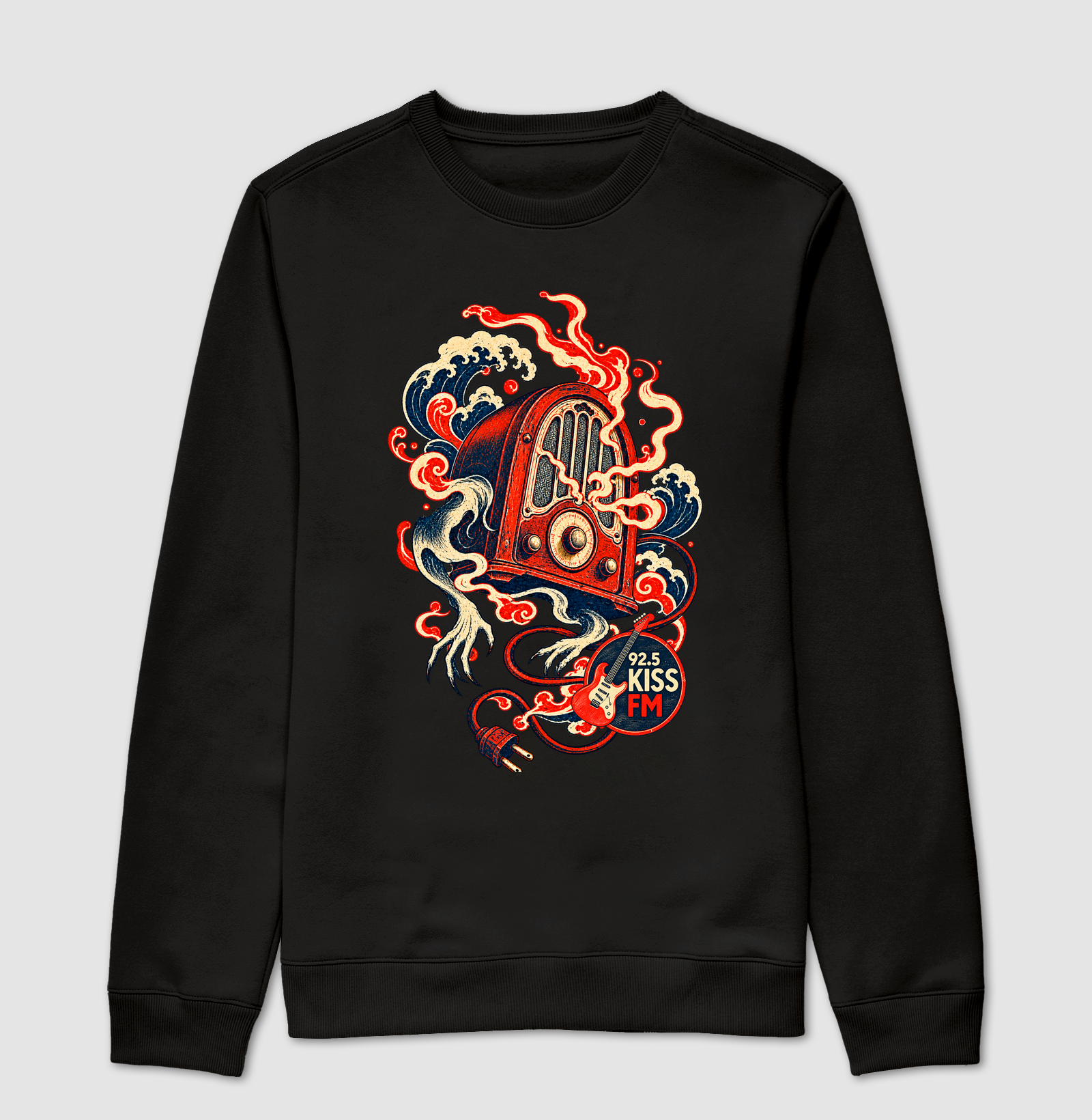Ghost Radio - Suéter Moletom