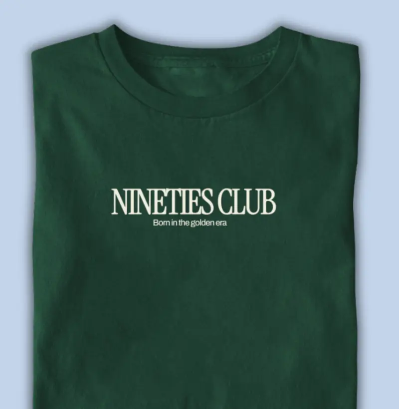 nineties club - born in the golden era