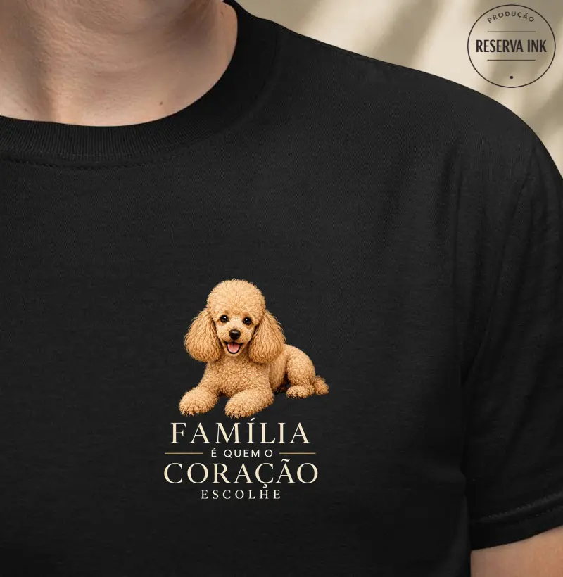 Poodle Marrom - Família