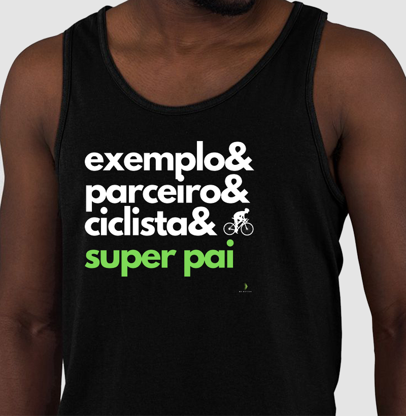 Ciclista e super pai