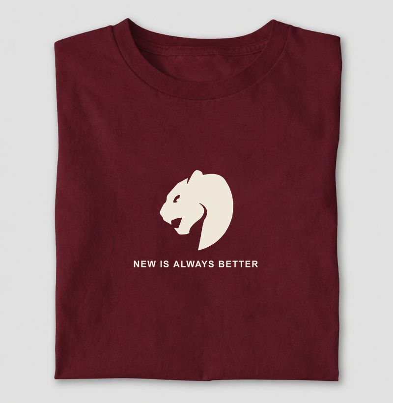 Camiseta NEW Intercambio · Onça e Lema - Camiseta