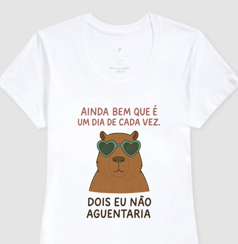 Ainda bem que é um dia de cada vez