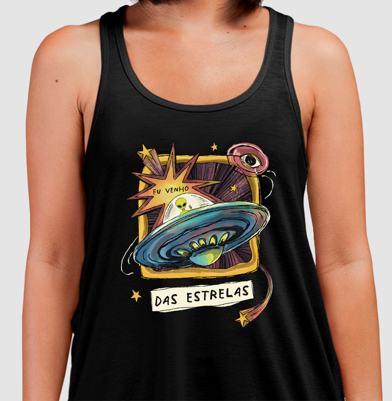 Camiseta Eu venho das Estrelas