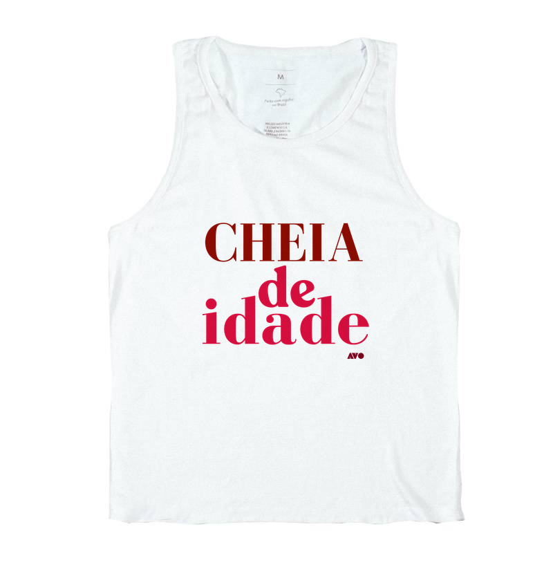 Cheia de idade (over)