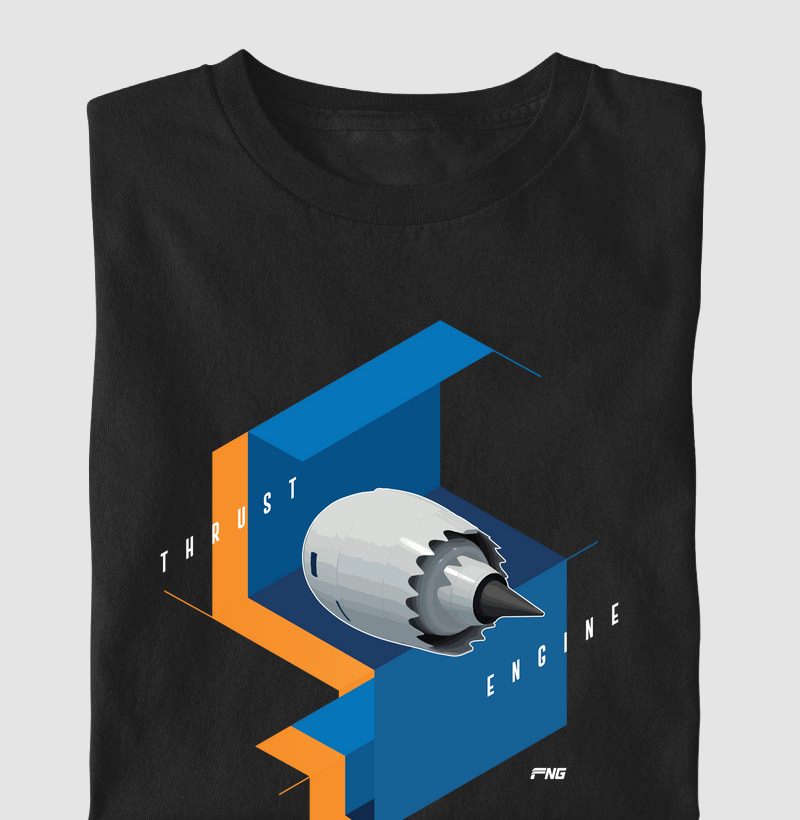 Camiseta Infantil - Thrust Engine