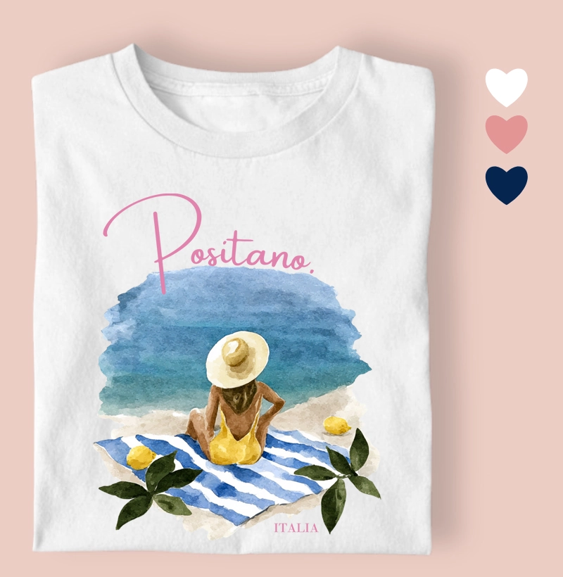 Camiseta Feminina Positano