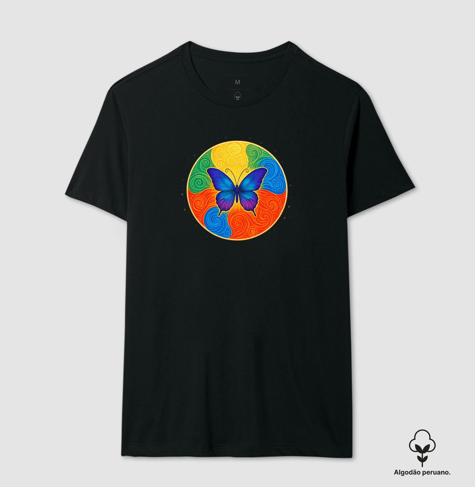Camiseta Algodão Peruano 4 Elementos