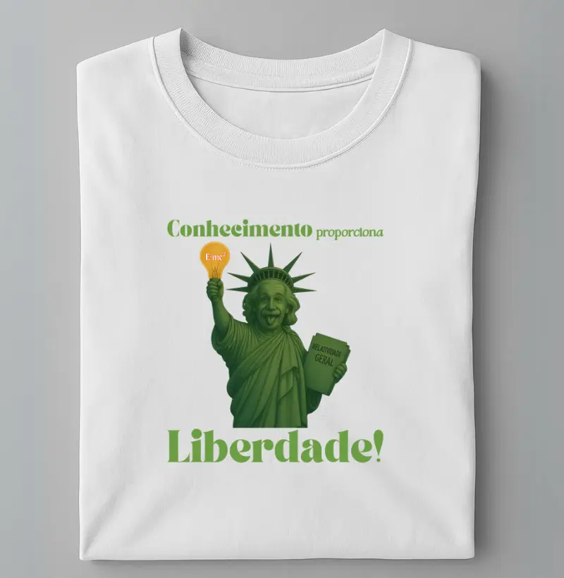 Conhecimento proporciona liberdade - Einstein