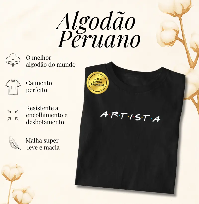 Algodão Peruano - A.R.T.I.S.T.A