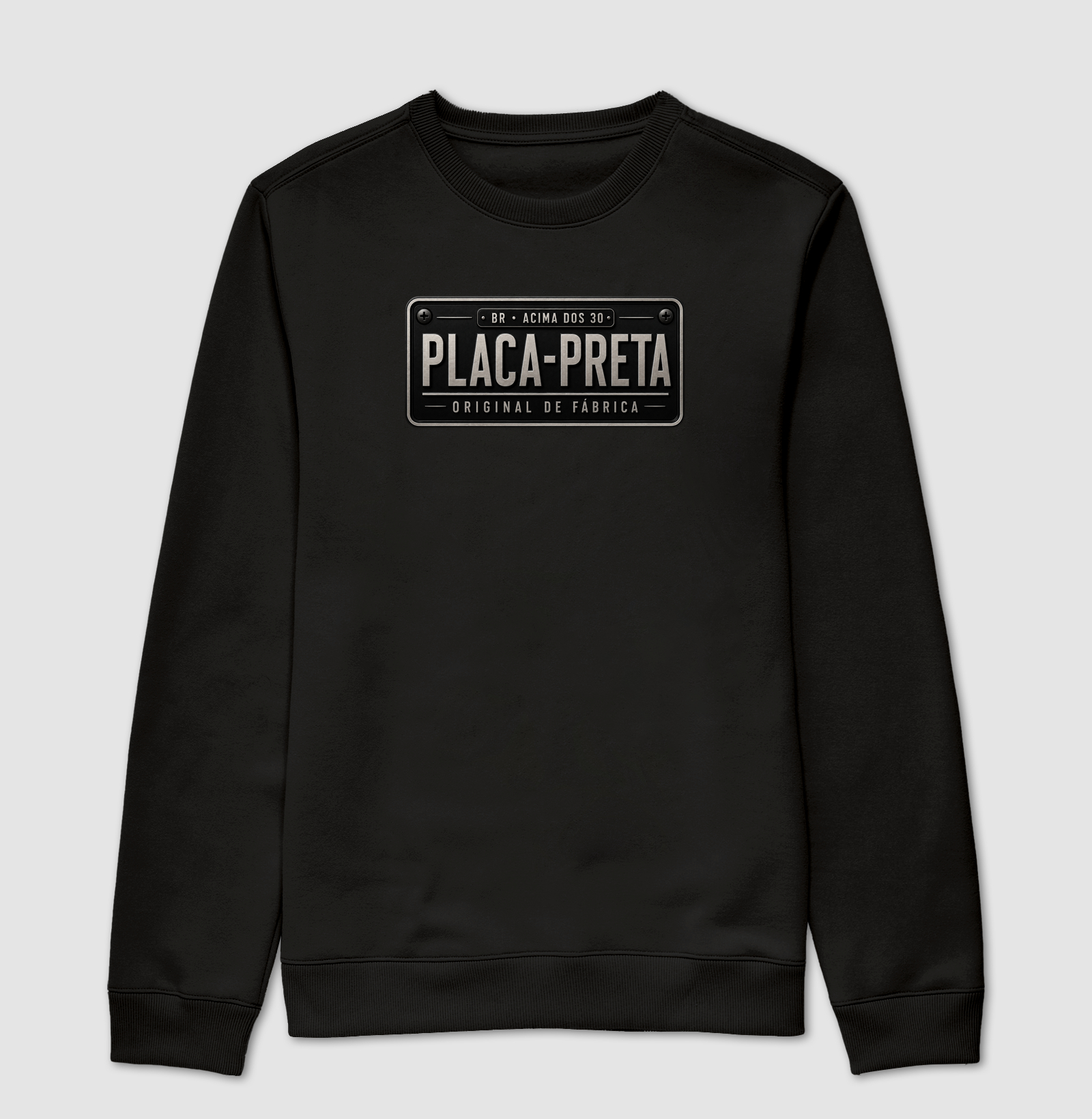 Placa Preta | Original de Fábrica | Versão 2