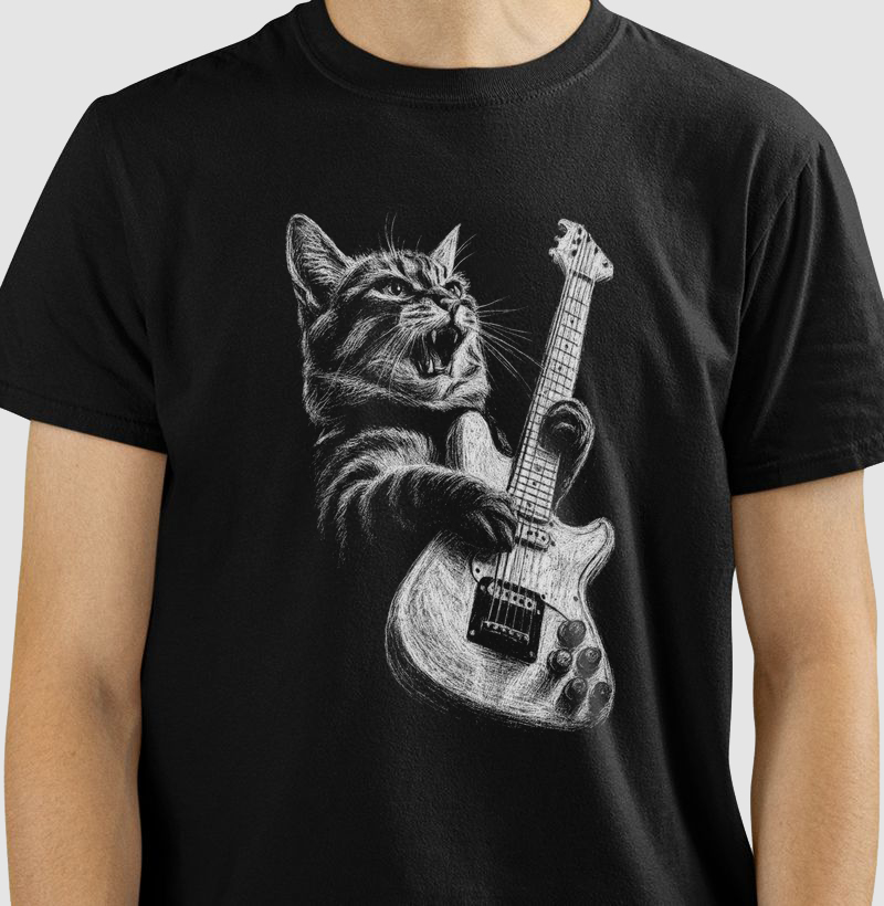 GATO GUITARRISTA