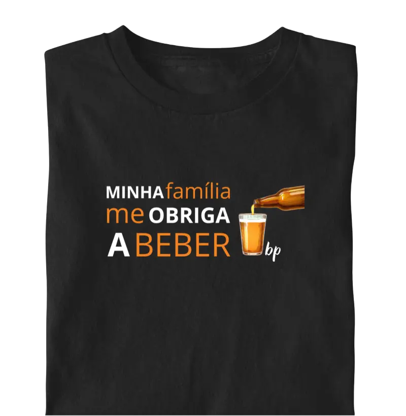 Minha família me obriga a beber