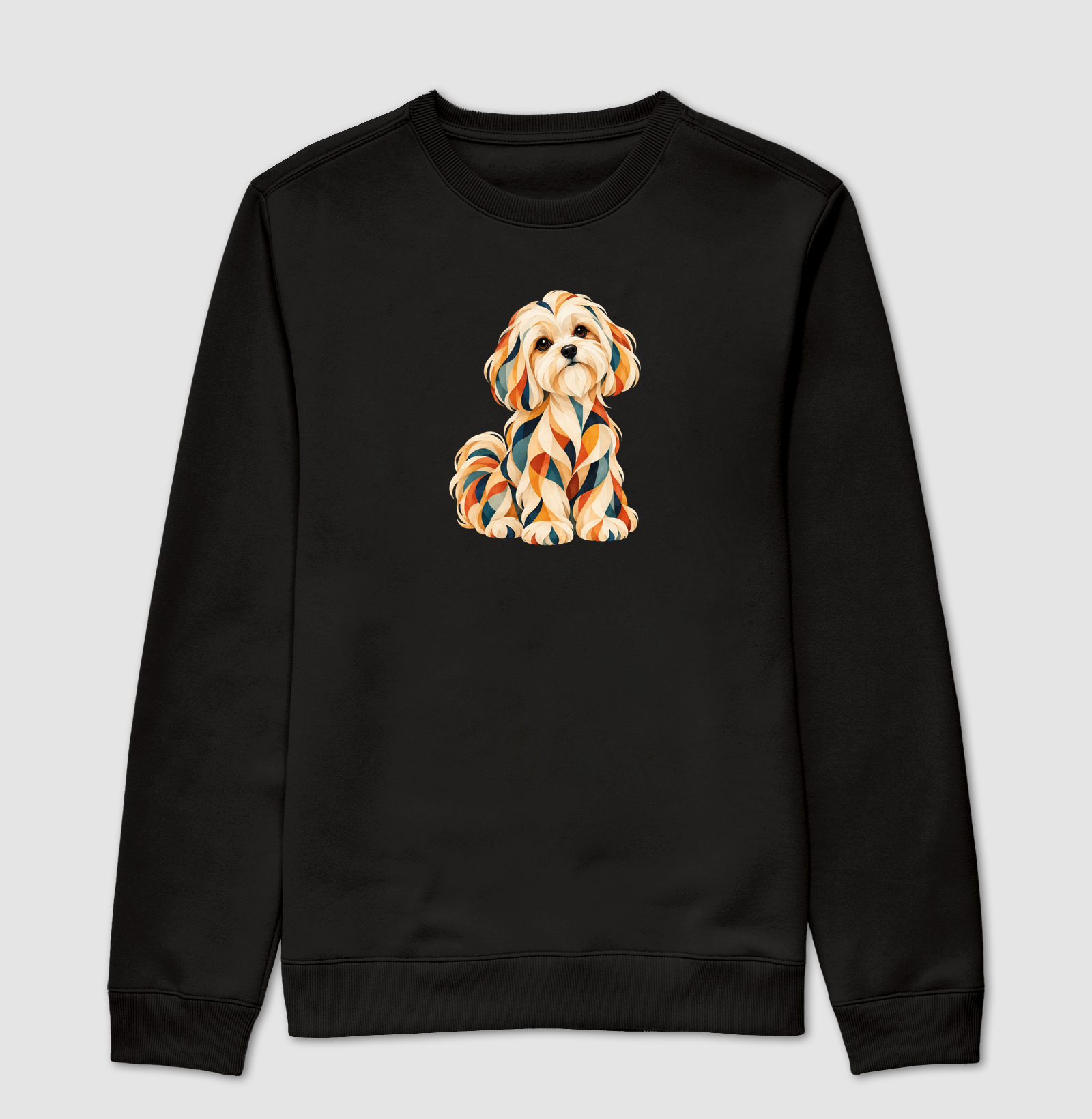 Cachorro Fragmentado  - Suéter Moletom