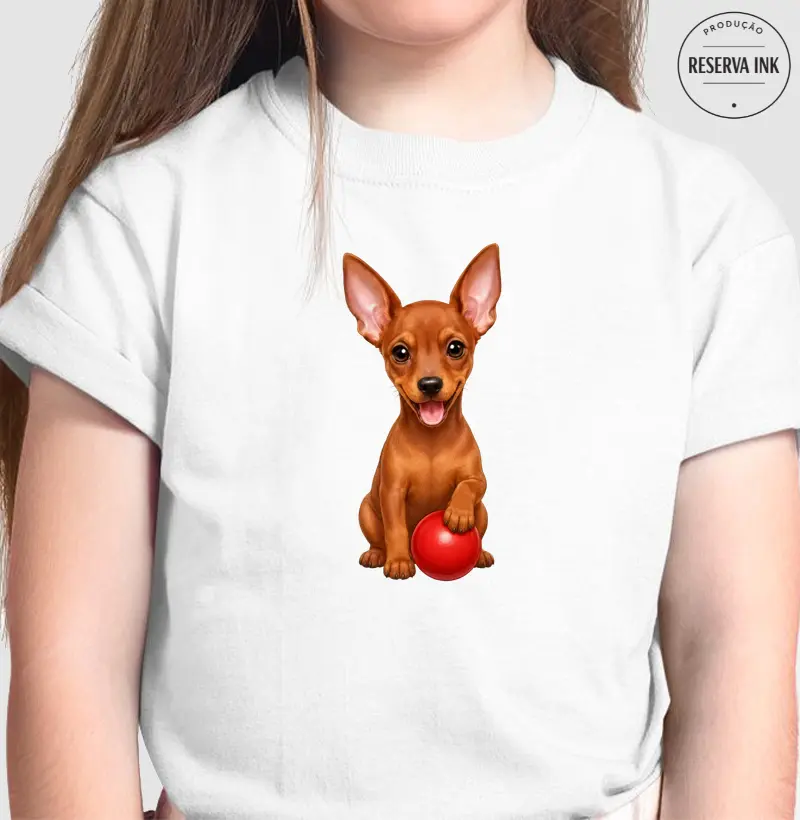 Pinscher Marrom - Desenho Animado