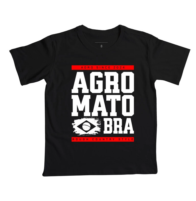 Camiseta Infantil Agro Mato