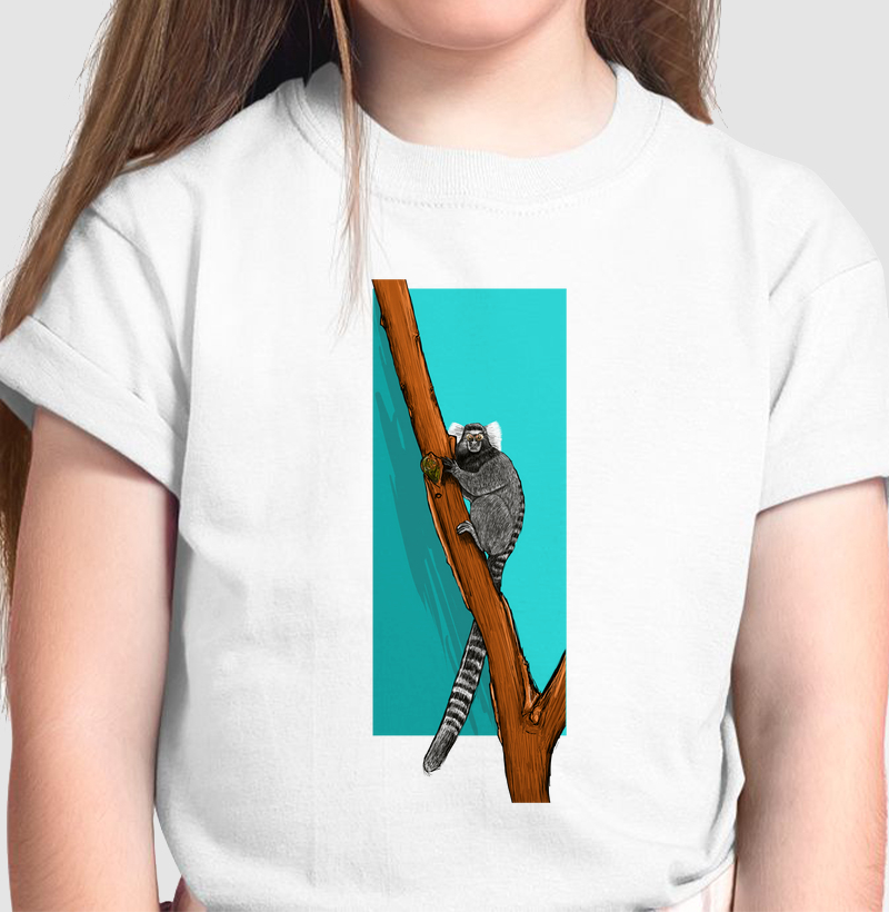 Camiseta Infantil Sagui