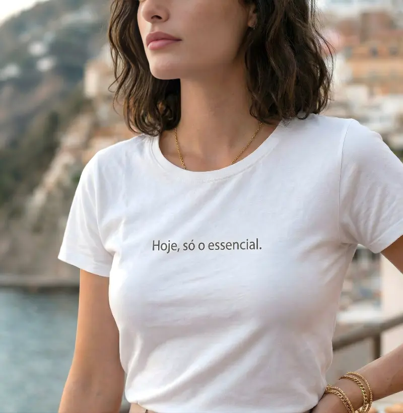T-shirt Essencial - Na medida certa