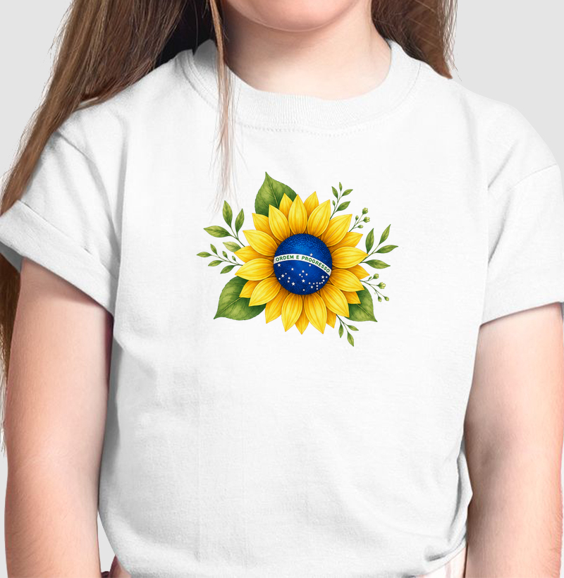 Camiseta Girassol Patriota