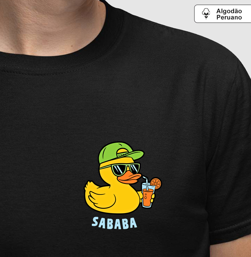Sababa Drink - Camiseta Algodão Peruano