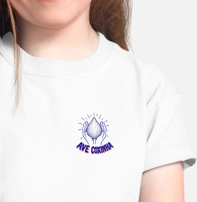 Ave Coxinha - Camiseta Infantil