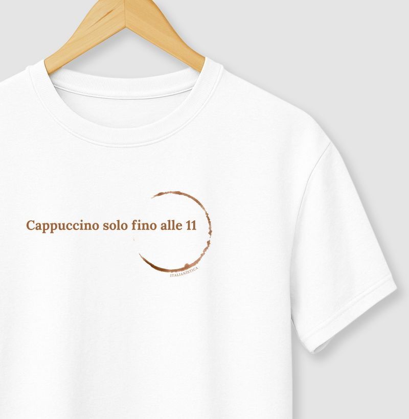 Cappuccino só pode até às 11h
