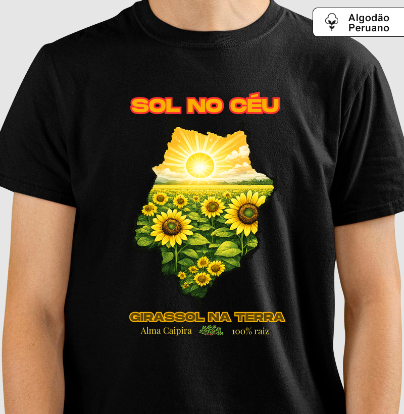 Sol no céu, girassol na terra