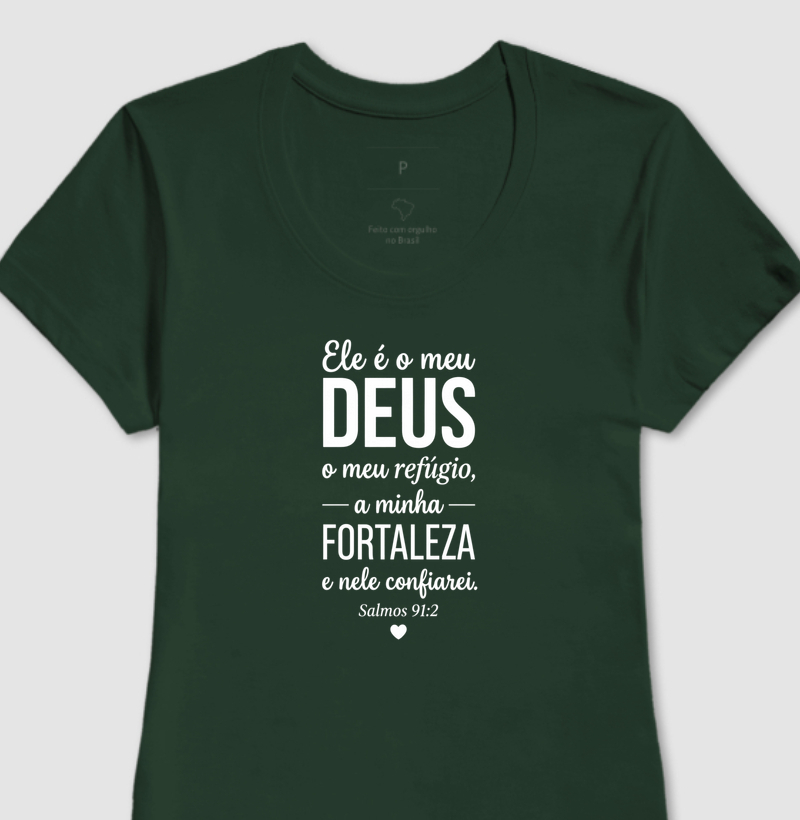 Camiseta Salmos 91:2