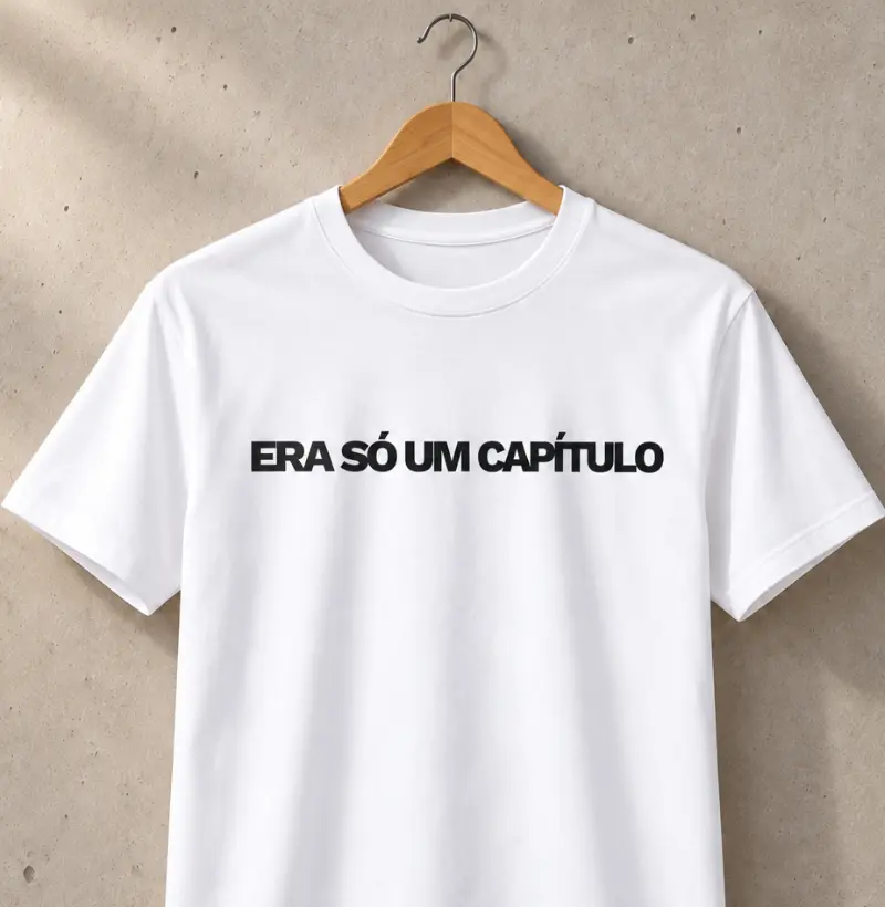Era só um capítulo - Camiseta
