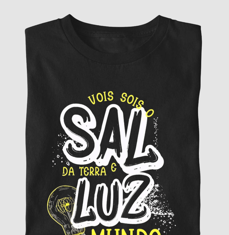 Camiseta - Sal da Terra e Luz do Mundo