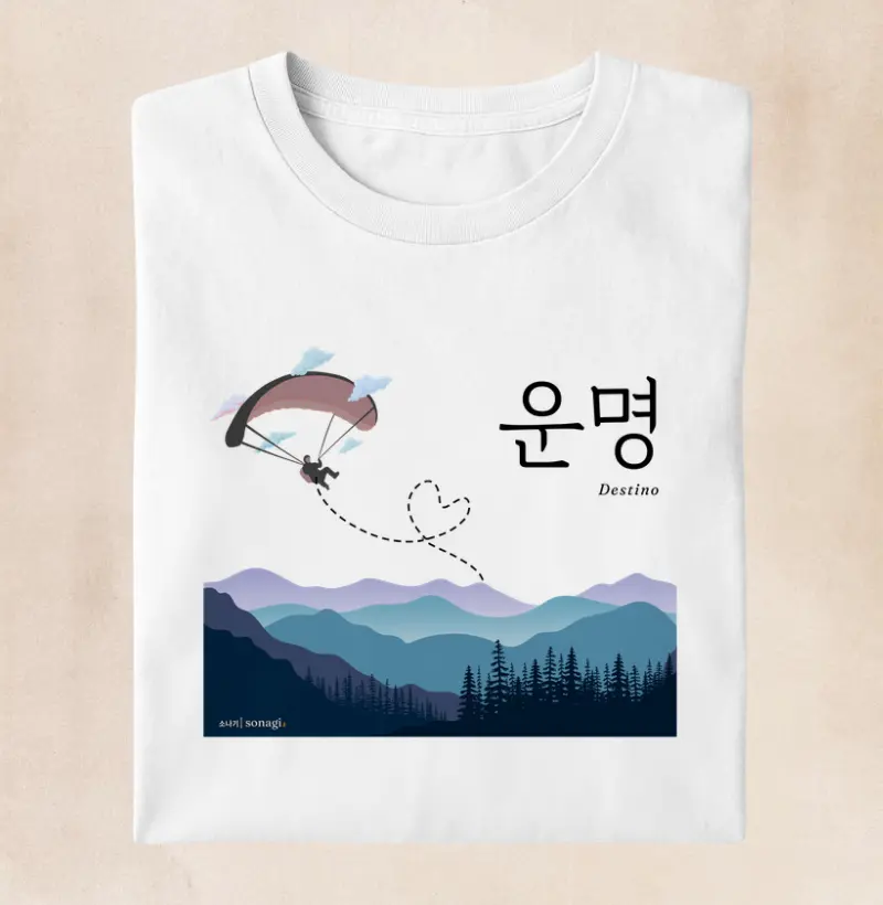 Camiseta Destino — 운명
