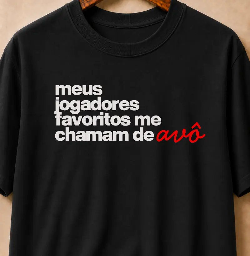 Meus Jogadores Me Chamam De Avô