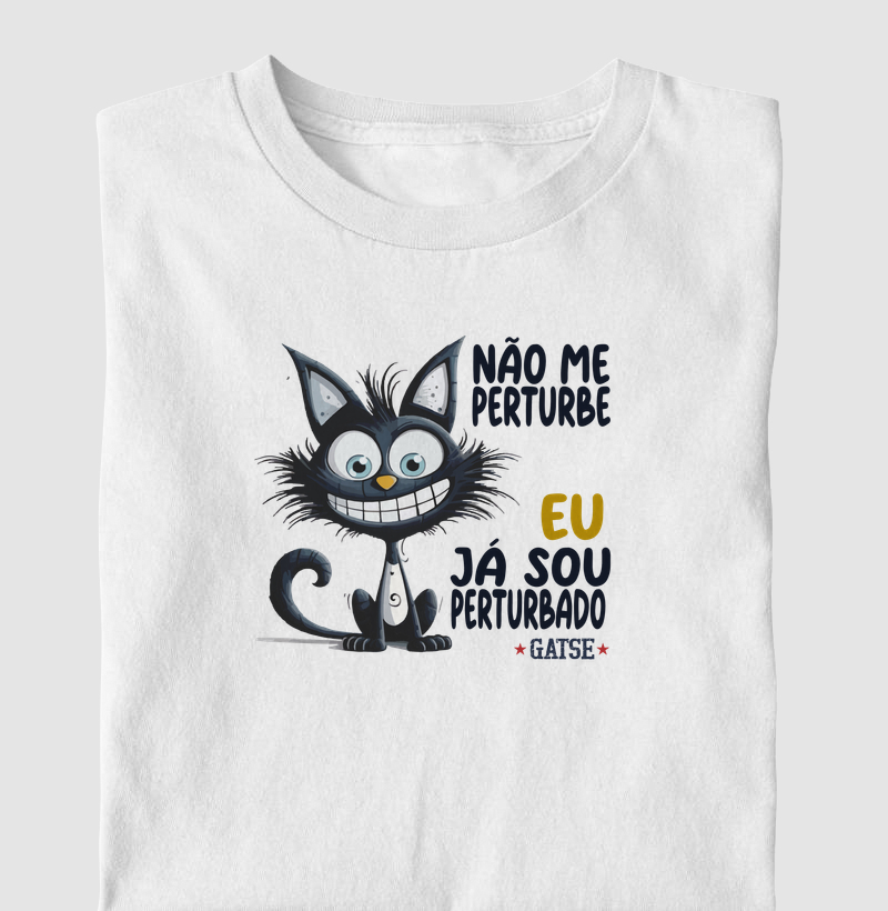 Gato Perturbado - Camiseta