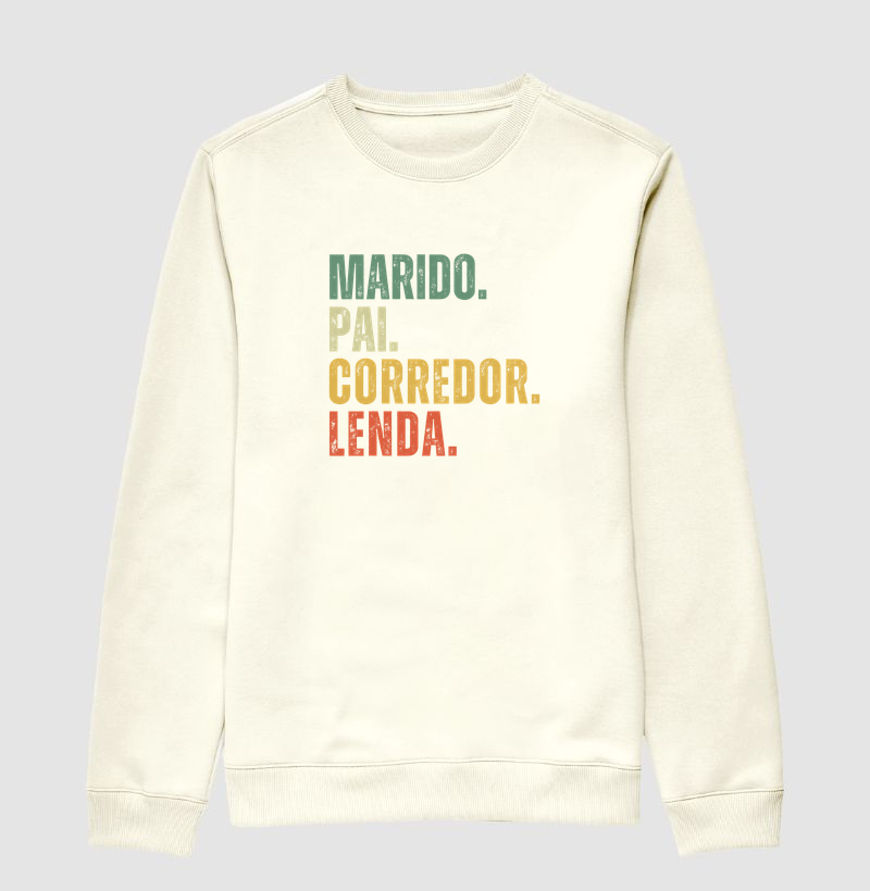 Marido, pai, corredor e lenda.