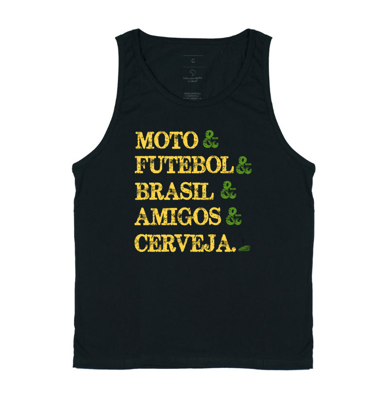 Moto Futebol Brasil Amigos Cerveja