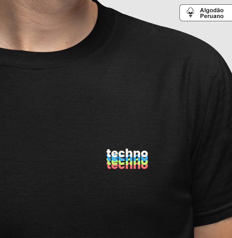 Camiseta Premium Basic Techno