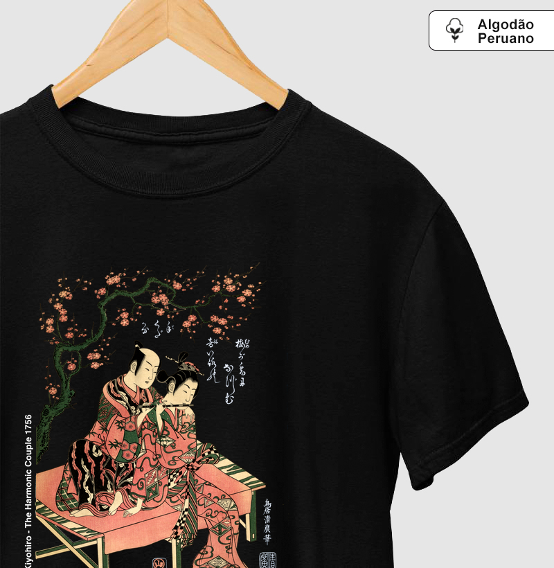 The Harmonic Couple (1756) - Torii Kiyohiro