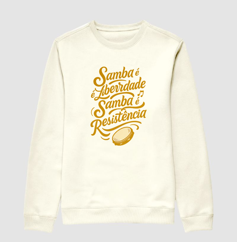 Camiseta Original Samba é Liberdade Samba é Resistência