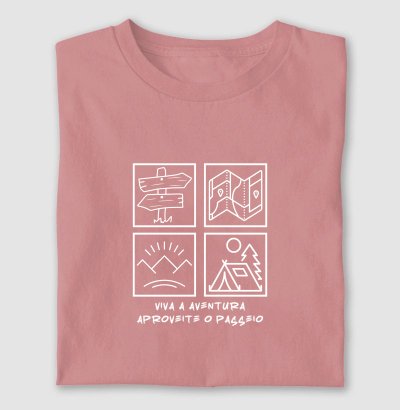 Viva a aventura, aproveite o passeio