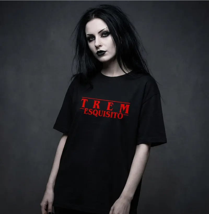 Camiseta Oversized- Trem Esquisito