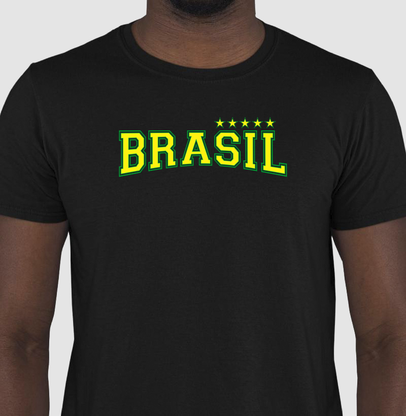 Camiseta Brasil Hexa 
