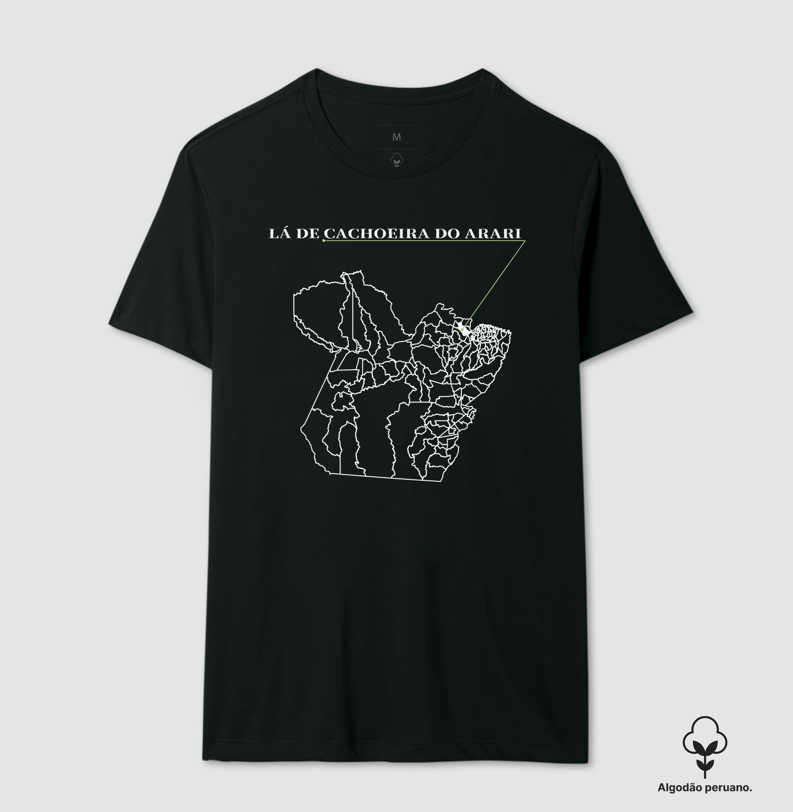 Cachoeira do Arari | Origem PA - Camiseta Algodão Peruano