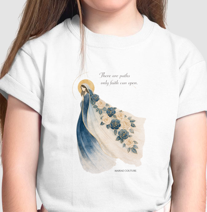 Manto floral de Maria