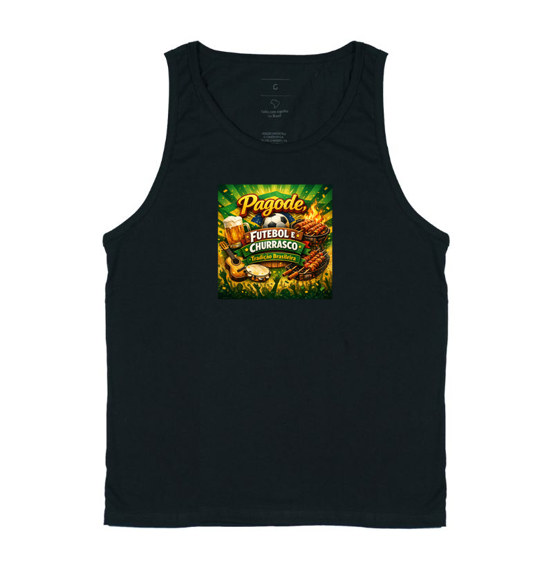 camiseta pagode, futebol e churrasco: tradição brasileira