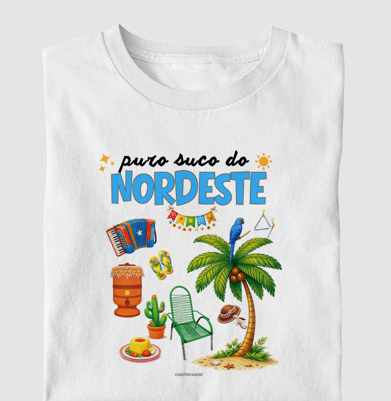 Camiseta Puro Suco do Nordeste (1) | OxenteWear