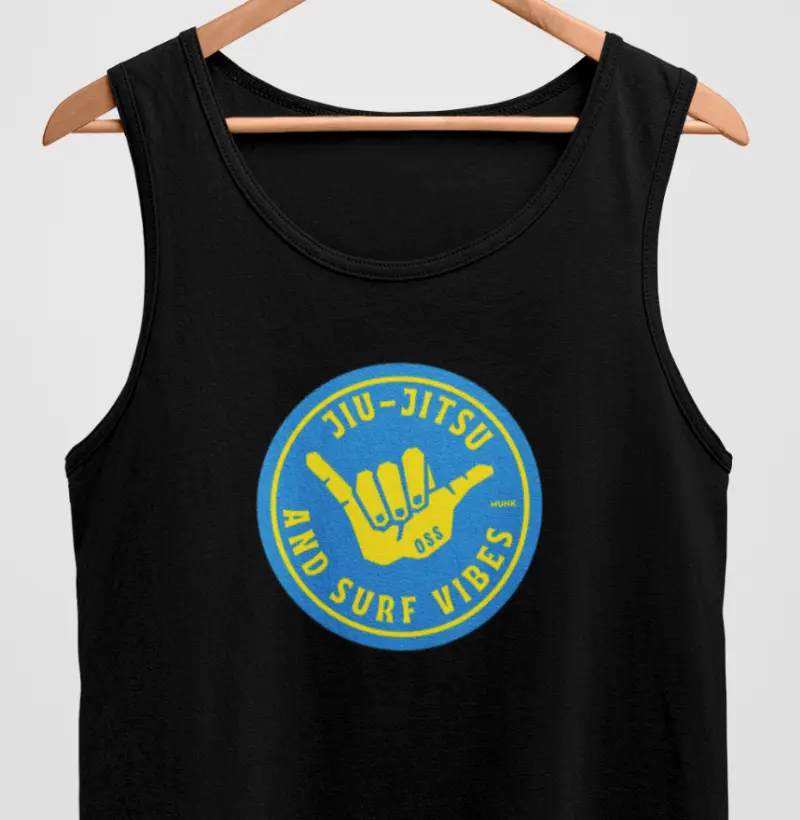 TankTop Jiu-Jitsu And Surf Vibes