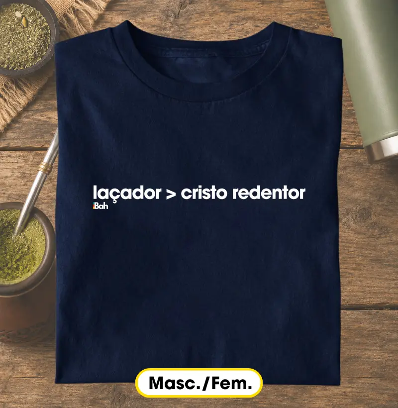 Laçador > Cristo Redentor - Camiseta