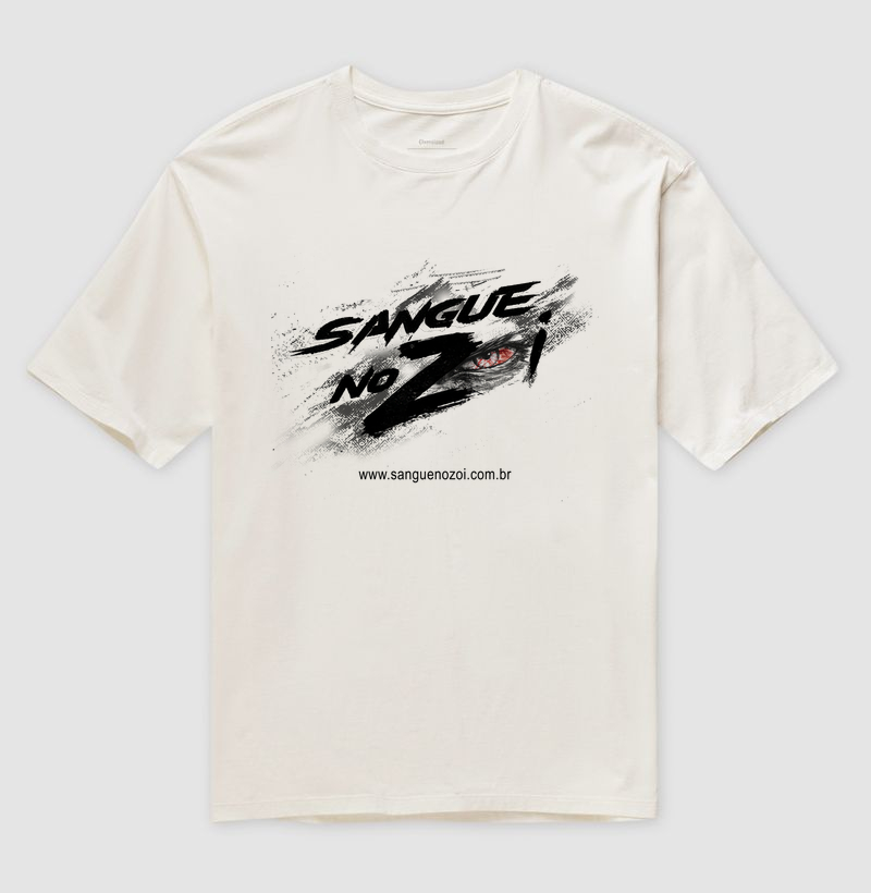 Sanguenozói 1 com www - Camiseta Oversized